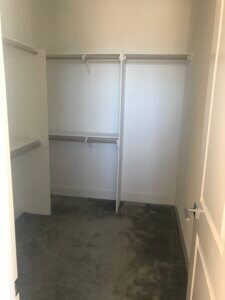 Master closet