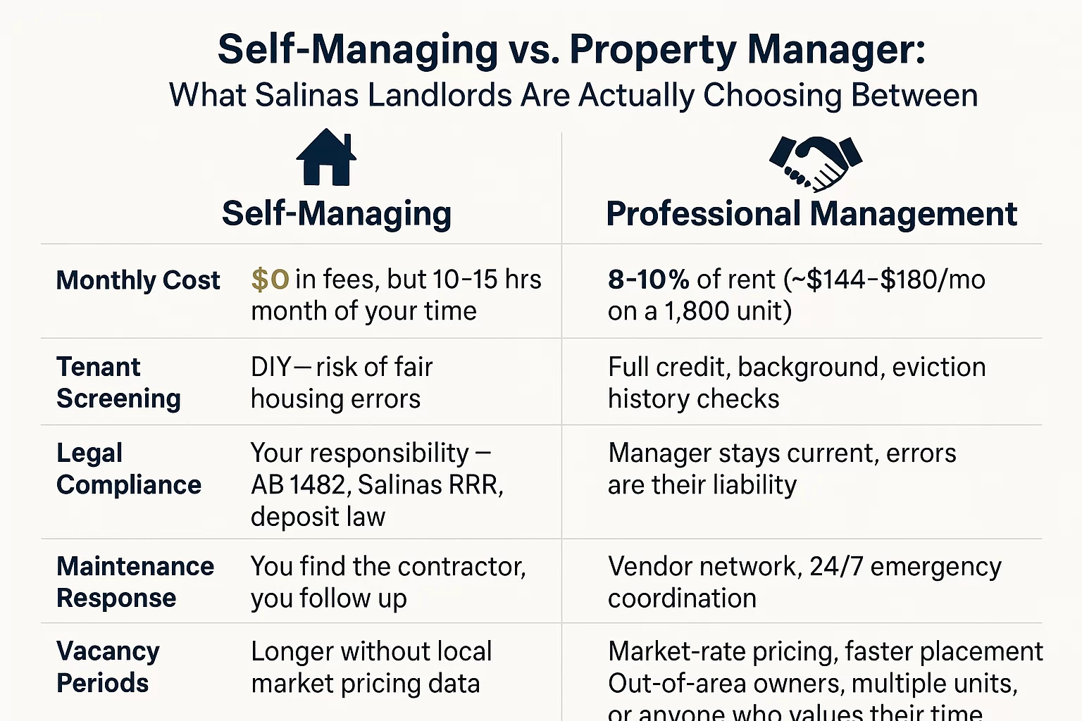 When Does a Salinas Apartment Actually Need a Property Manager?